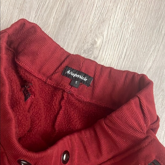 Aeropostale women Red Jogger Pants - Picture 4 of 5